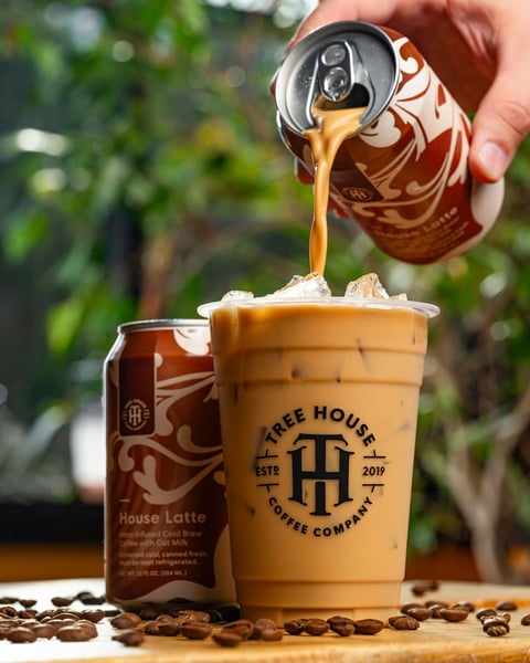 Starting the morning with a fresh, luscious, creamy batch of House Latte.