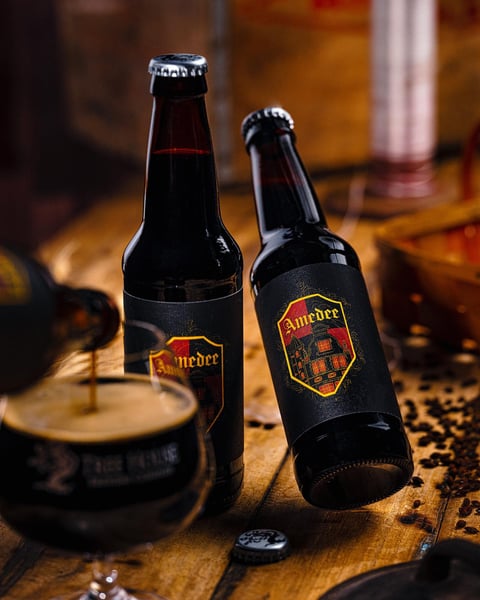 Amedee is our Belgian Dark Strong Ale. Inspired by tradition, it is brewed in the summer and bottle-conditioned for s…