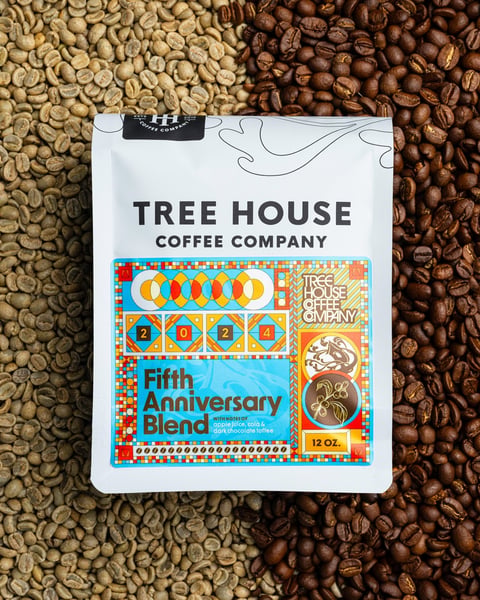 We are celebrating five years of the Tree House coffee roastery this September.
