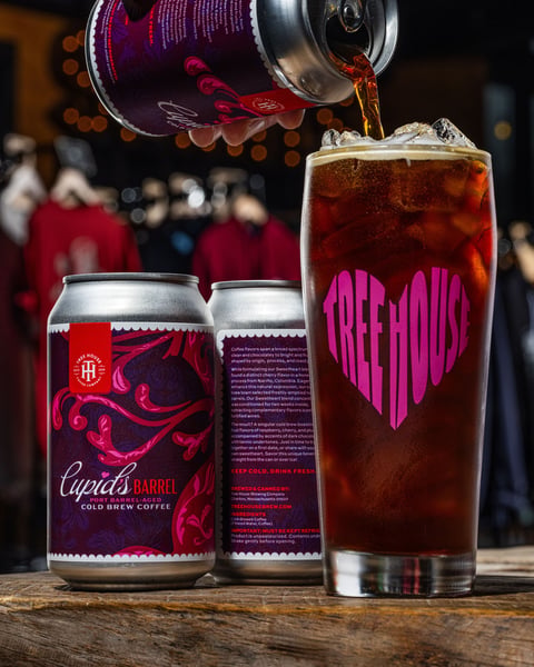 The coffee team's inventiveness continues to bear literal fruit with the introduction of Cupid's Barrel - a port-barr…