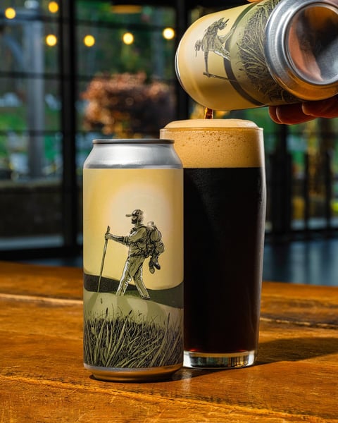 Nomad is our Czech-style dark lager.