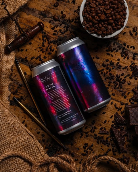 I Will Not Be Afraid is an Imperial Milk stout that is completely oozing with chocolate character.