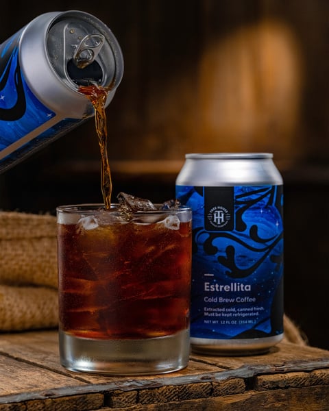 Let's start the day with a fresh run of Estrellita cold brew! It's a delicious direct-trade example of our partnershi…