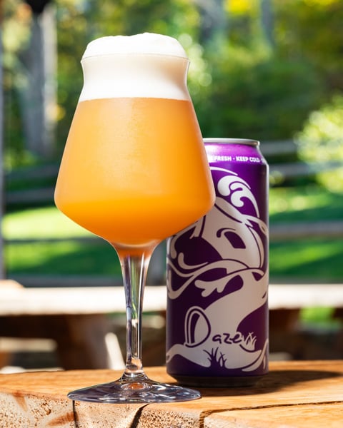 Daze is our Single IPA version of Haze.