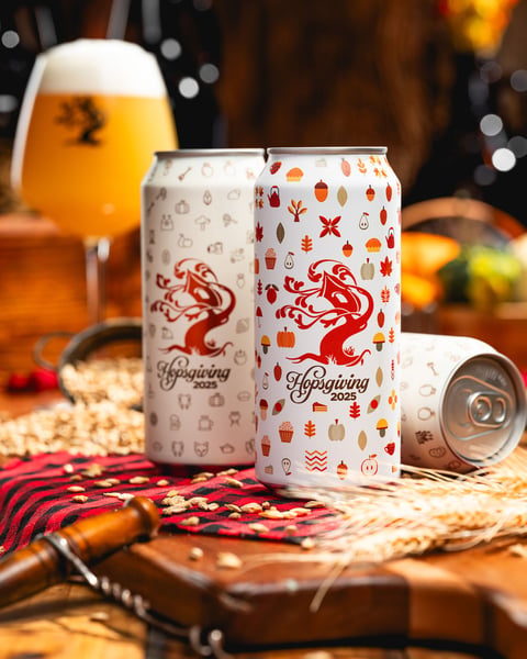 Our newest Double IPA has the largest blend of hop varieties we've ever used. As we gear up for Thanksgiving, we thou…