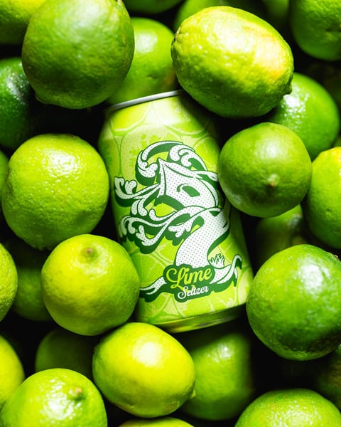Our Lime Seltzer is fresh and zippy as ever.