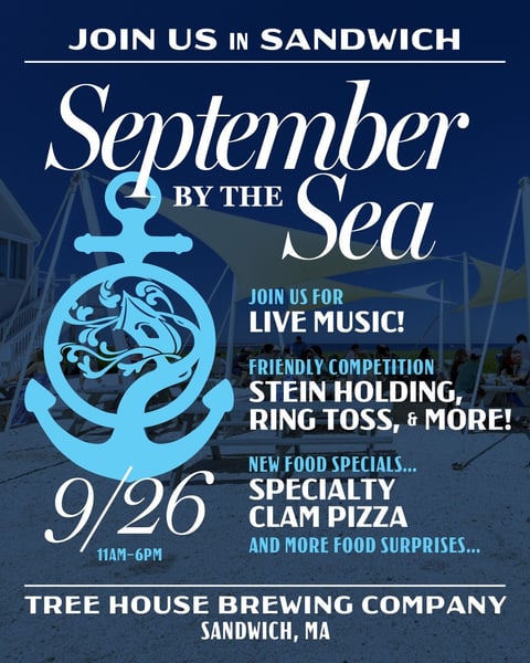 The only thing better than a pint or three is September by the Sea.