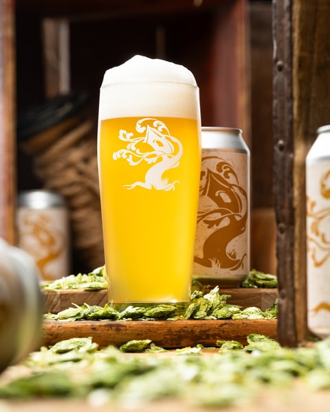 Next up is the same base beer, 'Trail,' cold-hopped with a careful dose of select Citra hops.