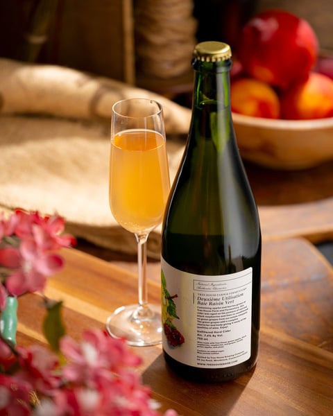 In Woodstock today, a new and distinguished cider offering two years in the making.