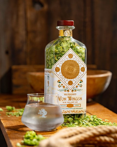 HIldegrade Von Bingen, our hoppy gin, is back in stock. Sweet distilled malts create a perfect base for the interplay…