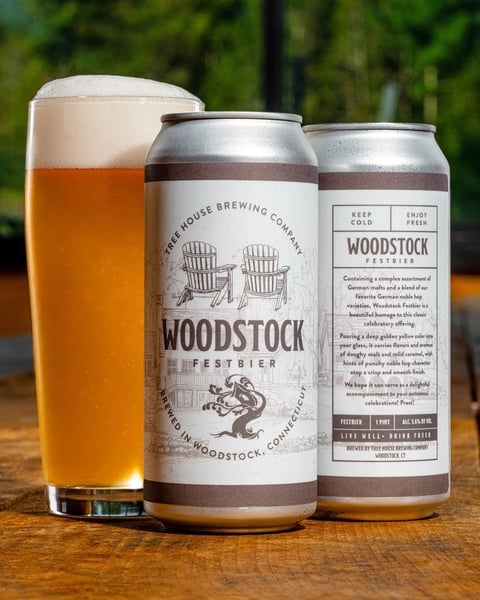 Festbier, exclusive to Woodstock.