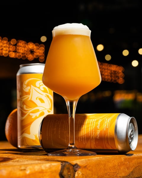 You guys crushed the first round of Orange Thing, and we are delighted to have it back in our coolers today. The hops…