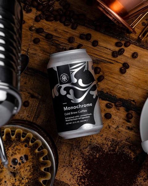 We are spinning fresh Monochrome to power our day, and it's tasting absolutely wonderful.