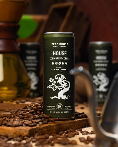 House is also hitting hard in its fancy new can.