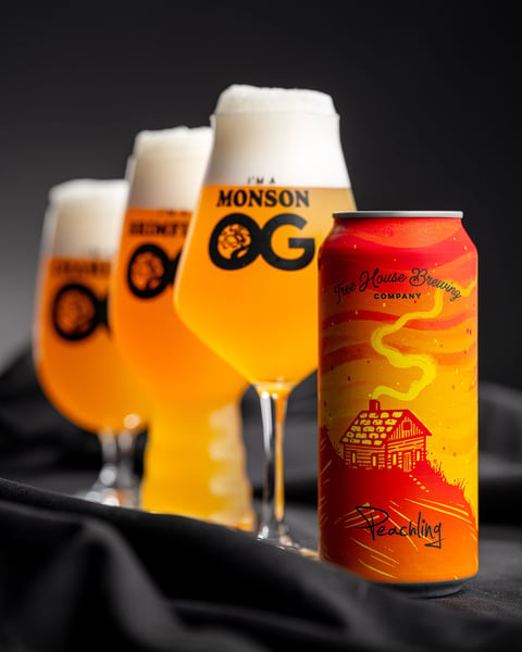 Juicy pale ale + peach = extra juicy pale ale.