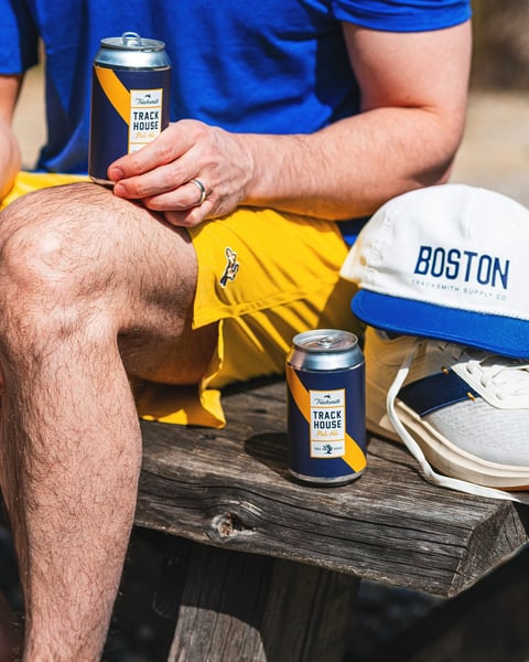 We made a beer for our friends @tracksmithrunning to celebrate marathon weekend.