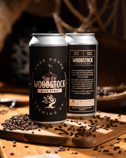 It's the season of Woodstock, and we're celebrating with a pair of releases today, beginning with our milk stout.