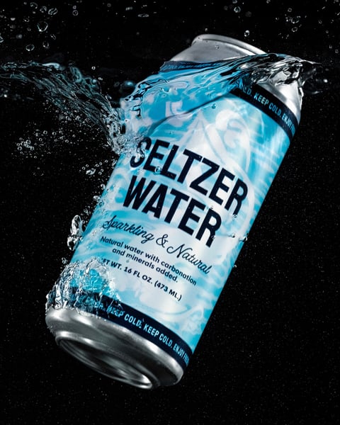 We are spinning some Seltzer Water today!