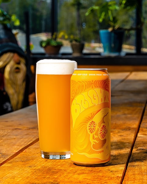 Bright Citra returns today! A simple malt bill + clean ale yeast + Citra hops = citrus 💣!