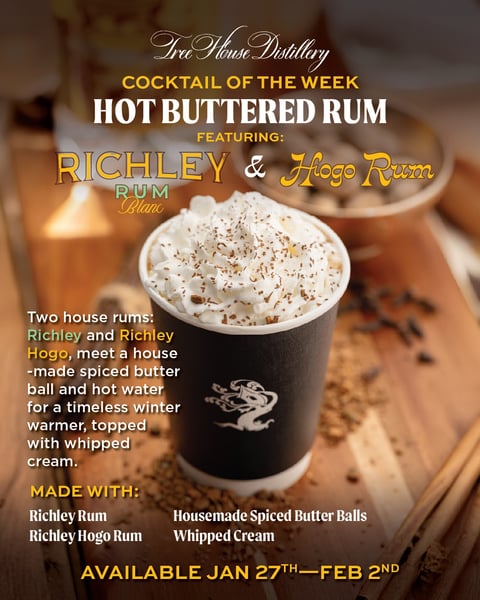 With this week’s Cocktail of the Week, we’ve unlocked a new level of coziness thanks to our newest winter cocktail.