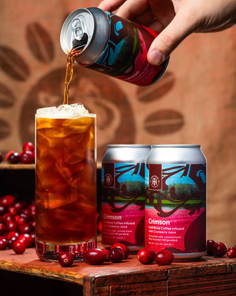 We're starting this #thirstythursday with an innovation from our roastery called Crimson.