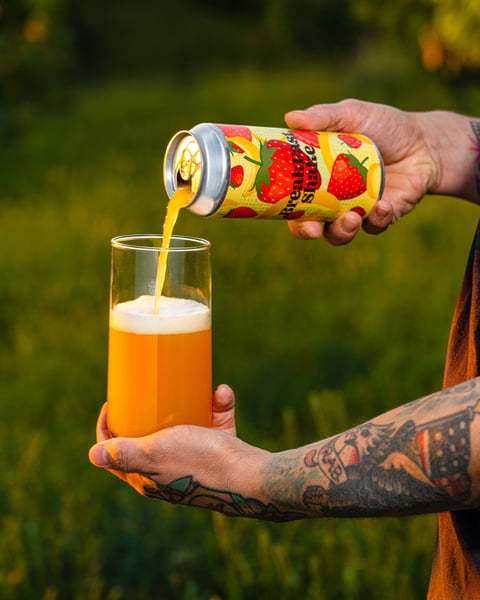 Presented here in the glow of morning in a fruit orchard in Yakima, Washington, Breakfast Shake tastes even better th…