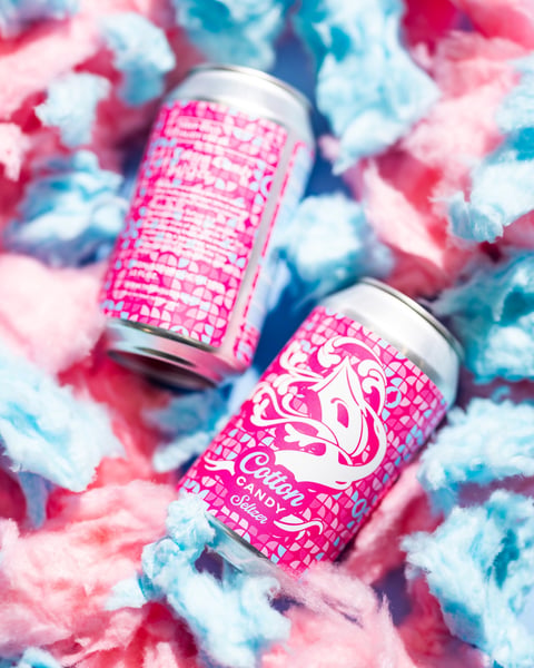 Cotton Candy Seltzer.