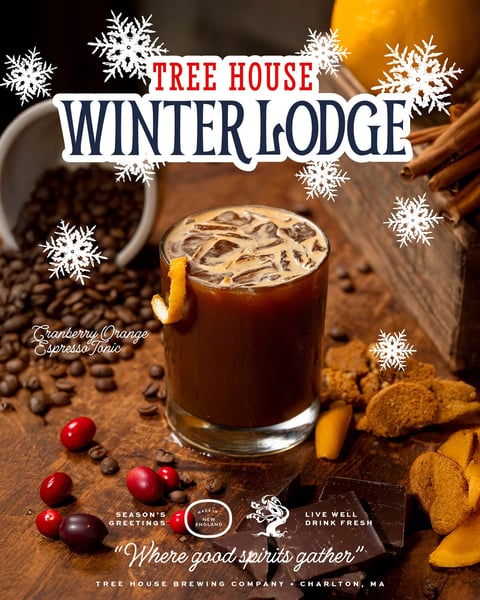 We have a host of beverages specifically crafted for our Winter Lodge, featuring @treehousedistillery and @treehousec…