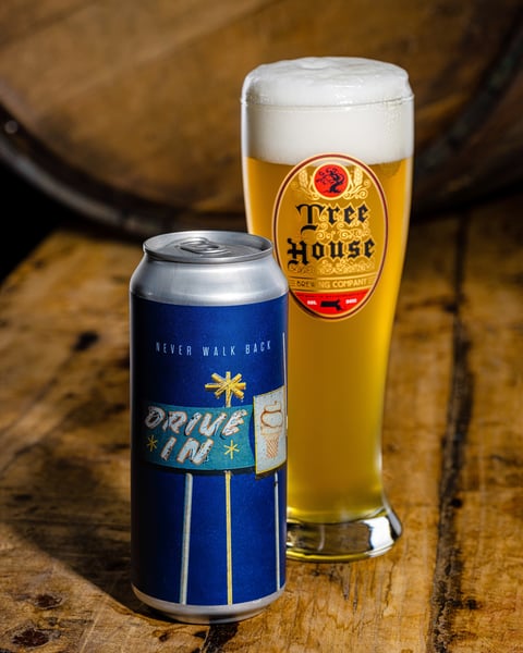 Never Walk Back is our American Pilsner.