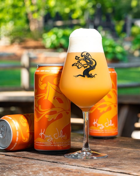 We've run out of words to describe the King, so let's enjoy how insanely beautiful and juicy it looks in the glass.