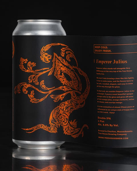 The Emperor is tasting as immaculate as this image.