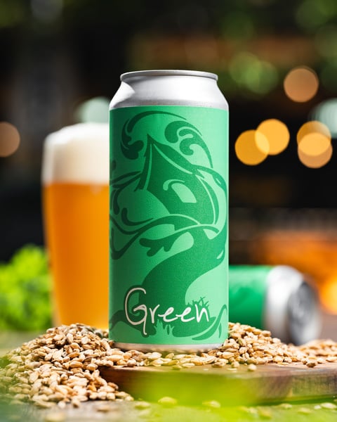 Fresh Green is rolling off the line in our brewery in Woodstock today.