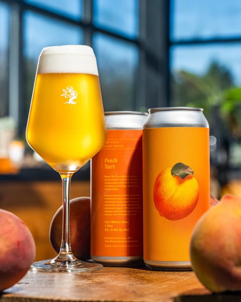 A little bit of sourness and a whole lot of peach.