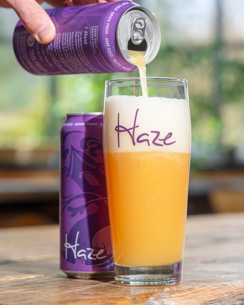 I heard you like Haze so we made a glass that says Haze on it so you can drink your Haze from a Haze glass.