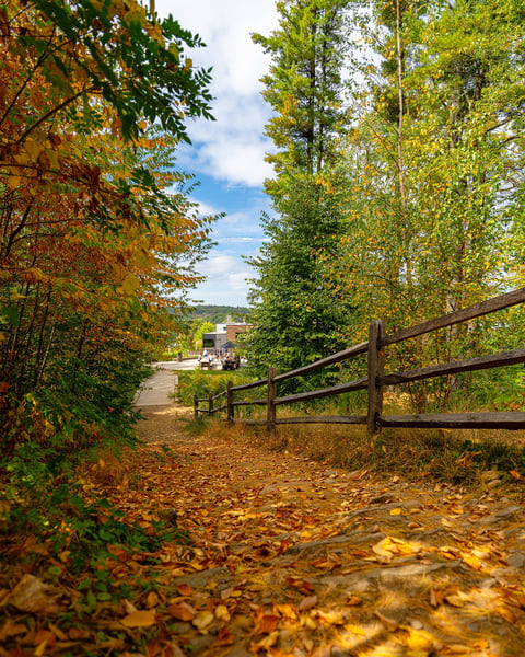 A reminder to visitors of Charlton that we have miles upon miles of hiking trails crisscrossing our 150 protected acr…