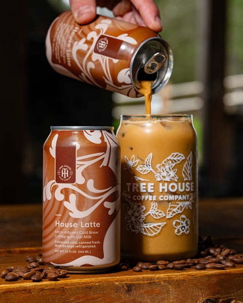 Fresh House Latte is hitting Charlton coolers right now, just seconds removed from the packaging line!