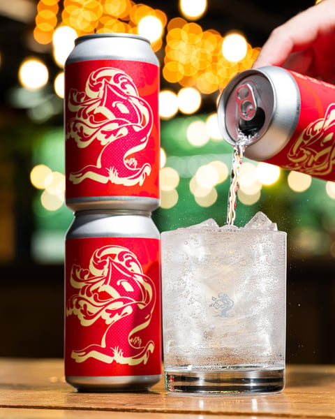 Grapefruit seltzer is a simple and snappy seltzer that never disappoints.