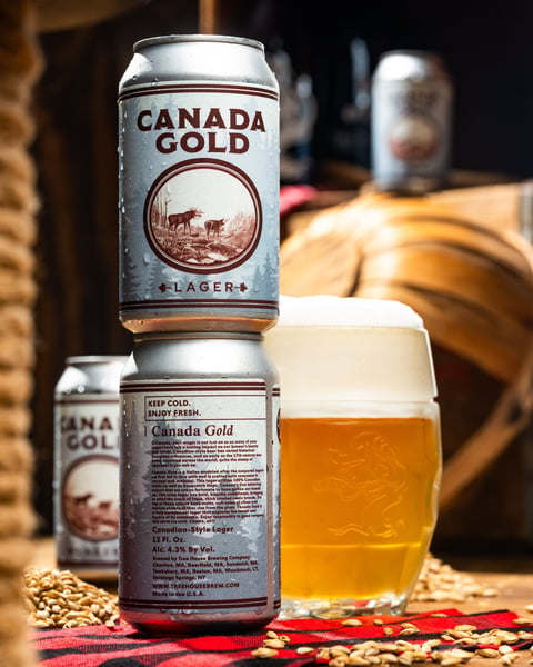 Crisp as hell, crushable, and carrying ever so subtle notes of lemon and tangerine from authentic Canadian hops, Cana…