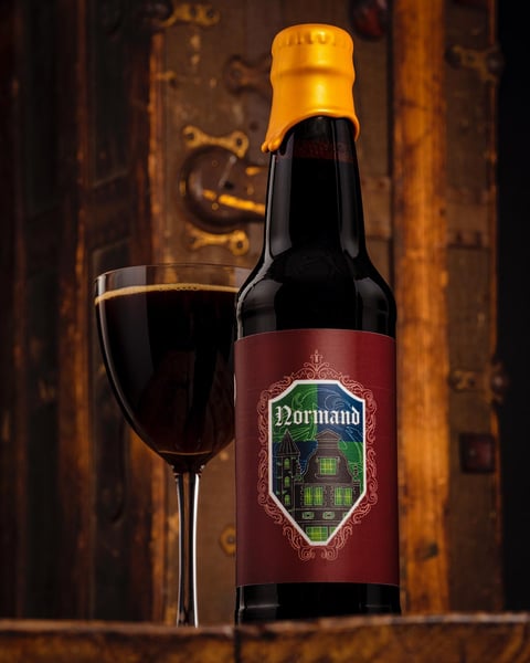Normand is our barrel-aged Quad.