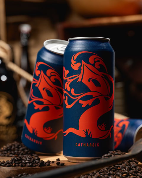 Catharsis earned its Tree House emblem on the can because we drink it all year round.