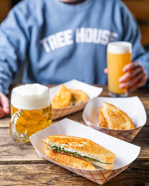 It’s an awesome afternoon to hang out at Tree House again.