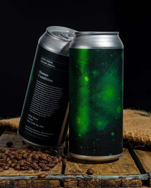Human Condition is loaded with rich notes of toasted coconut, caramel, milk chocolate, and creamy coffee.