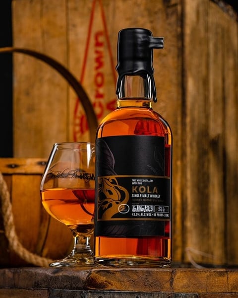 KOLA Old Timey Whiskey has quite the provenance for our young distillery.