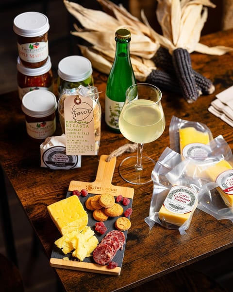 An exciting day @treehousefermentory today - we have introduced curated snacks to complement our wares. Featuring che…