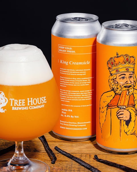 Authentic ingredients. Individual character. An integrated and delicious outcome. A draft favorite. King Creamsicle i…