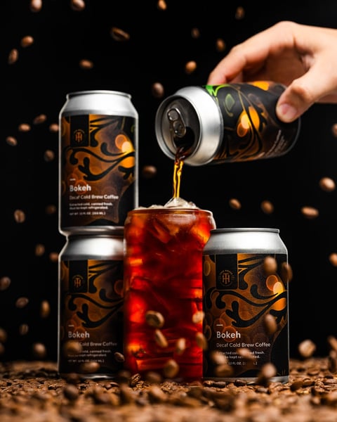 Bokeh is our decaf cold brew.
