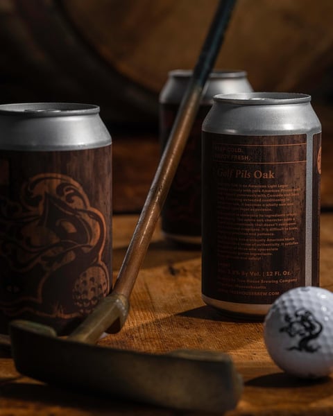 Golf Pils is a soft and elegant expression of American Lite Lager.