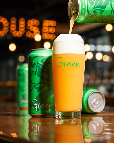 We’re starting this thirsty Thursday off with a fresh batch of Green!
