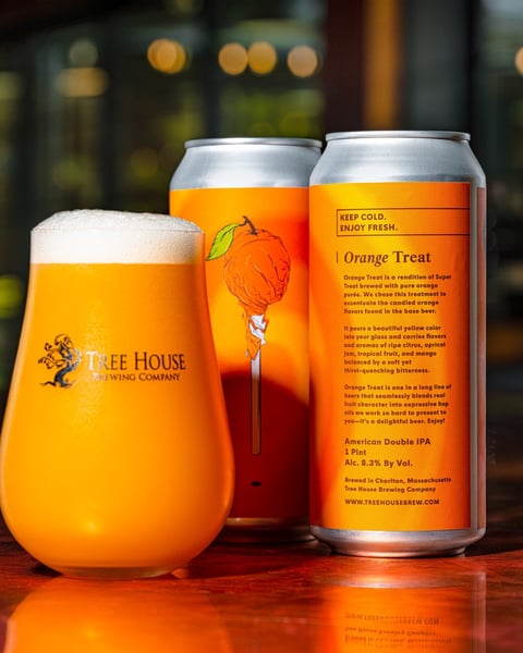 And then there was an ORANGE TREAT!