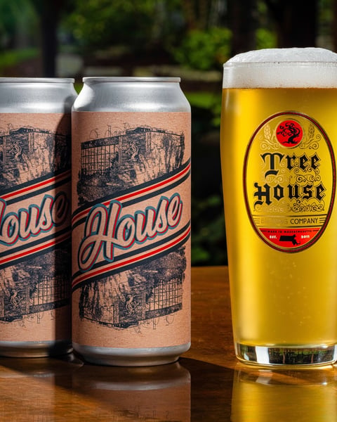 Fresh House Lager.